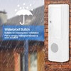 Waterproof Wireless Doorbell, MP3 Download Cordless Door Bell Ring with