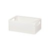 KDT Japan 120808 Mini Pastel Container, Clear and White