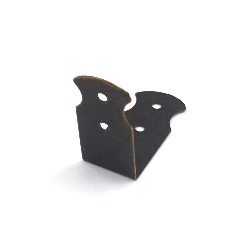 Geesatis 1.6" X 0.7" Set of 20 Right Angle Decorative