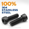 Pack of 10 M6 x 60 mm Cylinder Screws with