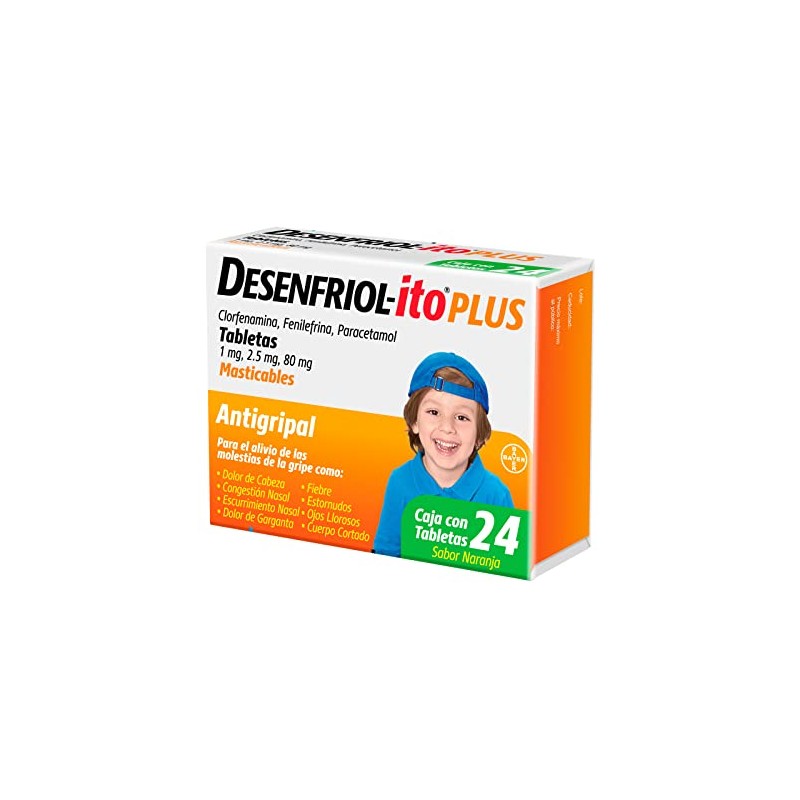 Antigripales Plus, 24 Tabletas