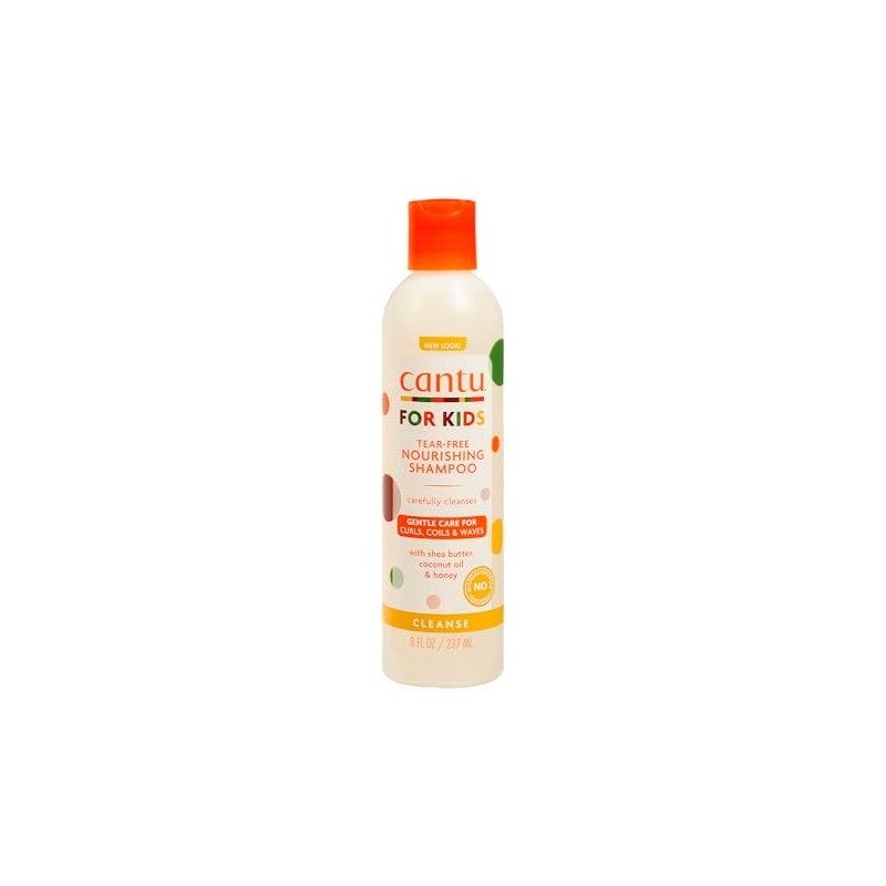 Cantu Care for Kids Tear-Free Nourishing Shampoo, 8 Fluid Ounce