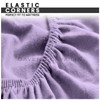 Plain Flannel Fitted Sheet 100% Brushed Cotton Bedding Sheets For