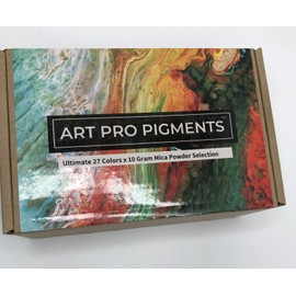 Art Pro Pigments Brilliant Mica Powder-Perfect as Epoxy Resin Color Pigment