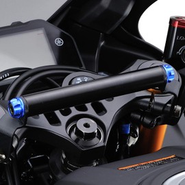 Daytona 17859 Motorcycle Clamp Bar for YZF-R25/YZF-R3 (19-22) Multi-Bar Holder, Blue