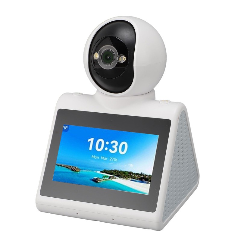 2K Security Camera with HD Screen, 2 Way Video Calling