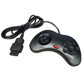 [アウトレット・ジャンクション] セガ・サターン コントローラー ブラック SEGA SATURN [600085]