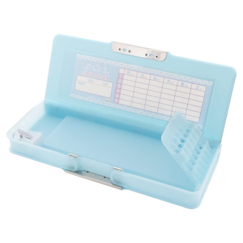 Sunstar Stationery Pencil Case, Yokopita Lamekira, Light Blue S1314041