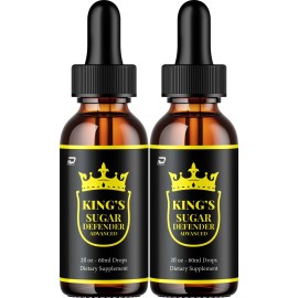 Avenura (2 Pack) Kings Sugar Defender Liquid Drops – Kings SugarDefender Natural Blend