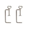 PROXXON No. 27054 Clamps 2 Clamps for Fixing Coping Saw