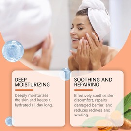 Turmeric Body Butter Turmeric Repair Face Cream, 114G Skin Repairing Cream Turmeric Face Moisturising Cream Anti-Ageing Cream Face Repair Cream Face Care for Dull and Dry Skin