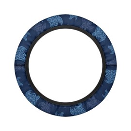 Mintulipy Turtle Golf Cart Steering Wheel Cover for Women Men,Small Steering Wheel Protector Decorative Universal Club Cars,Golf Cart Accessories