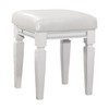 Lexicon Barrett Vanity Stool, White
