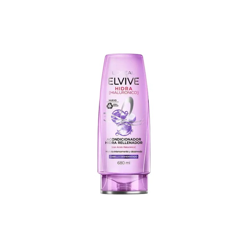 Acondicionador Hidra Hialuronico 680 Ml Elvive Cabello Deshidratado