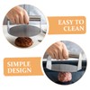 CAXUSD 2Pcs Stainless Steel Burger Patty Maker Burger Press with