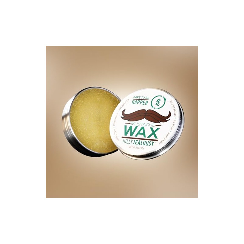Billy Jealousy Bulletproof Mustache Wax, 2 Oz