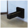 Nuk3y - Perchero de pared cuadrado moderno, 2 unidades, Oiled