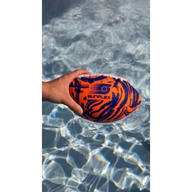 Sunflex® Neoprene American Football Funky Scribble | Very Grippy | Throw Egg Ideal Throwing and Catching | Ball Soft and Lightweight for Beach and Garden | Extremely Robust and for All Age Groups