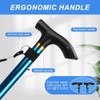 Walking Cane, Folding Cane for Man & Women, Portable Lightweight