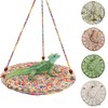 Handwoven Hammock Bearded Dragon Rest Bed Habitats Supplies Climbing Terrarium