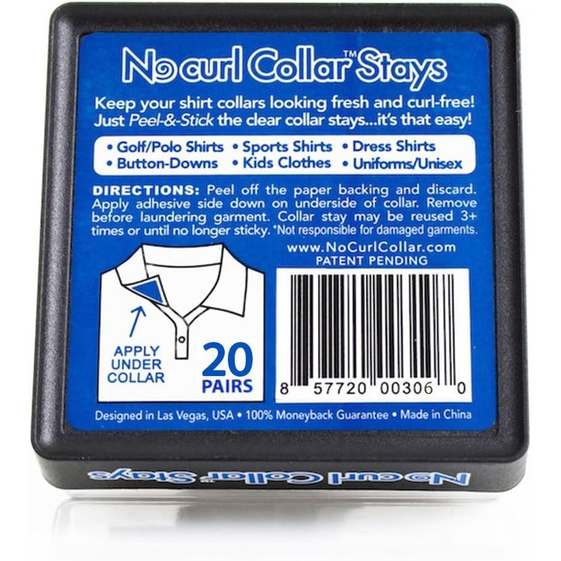 Cuello tipo polo sin rizos (eliges: pelar y apretar o