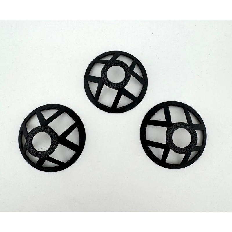 Reef-Safe Coral Frag Plug Stand – Black, 50mm Diameter, Holds