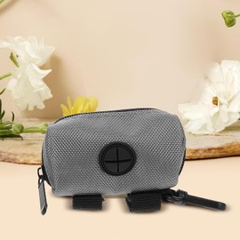 Dispensador Fácil Acceso Material Poliéster con Capacidad Grande Porta Bolsas y Diseño Moderno para Excrementos de Perro para Paseos al Aire Libre