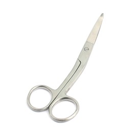OdontoMed2011 Knowles Bandage Scissors, Angled Shank, 5.5" German Grade, Doctor Tools, Nurse Accessories 5 1/2 inch