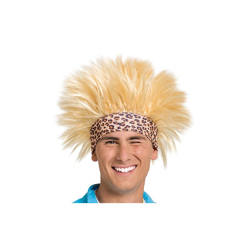 Folat 26827 Funky 80s Wig, Blond, One Size