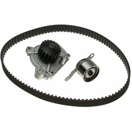 PartCatalog Engine Timing Belt Kit with Water Pump Compatible With Honda Civic 1.6L L4 GAS 1995 1994 1993 1992 P-1336180