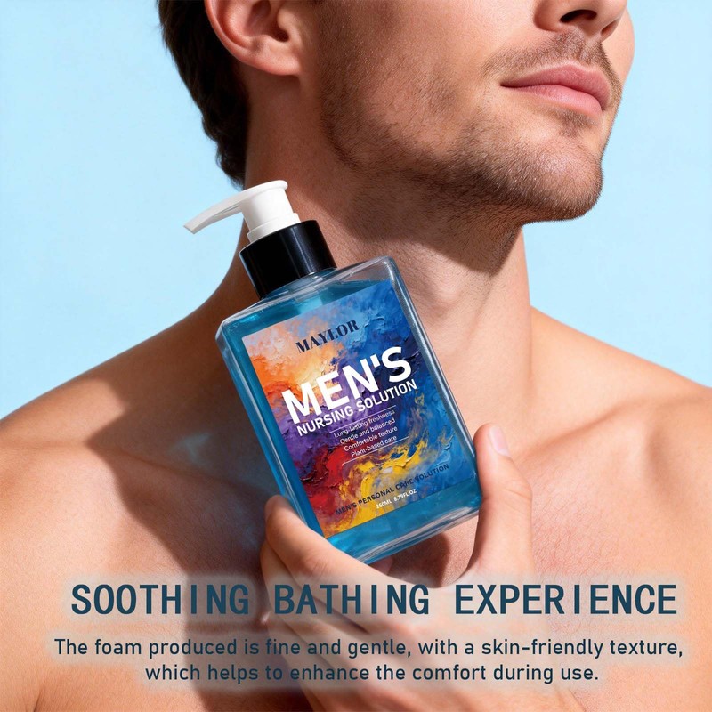 Men’s Intimate Wash with Aloe & Botanicals, pH-Balanced Daily Care
