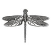 Michael Healy Dragonfly Door Knocker - Nickel (Standard Size)