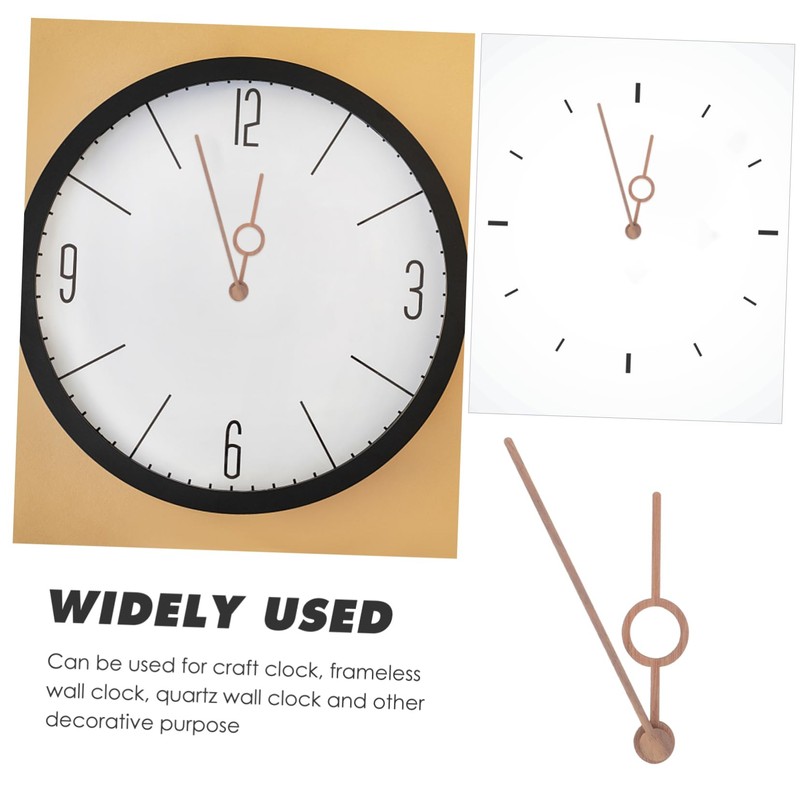 SHINEOFI 1 Set DIY Clock Hands Kit Stylish Replacement Parts