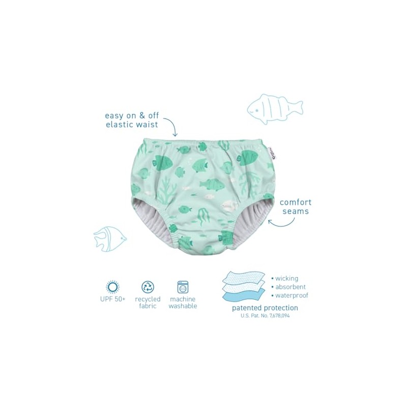 Green Sprouts - Eco Pull-Up Swim Nappy - Light Pink