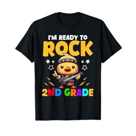 I'm Ready To Rock 2nd Grade Duck Tees Gifts Back To School T-Shirt