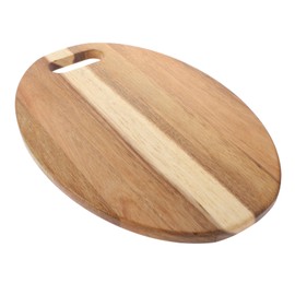 iplusmile Portable Small Acacia Wood Cutting Board Lightweight Charcuterie Cheese Bread Chopping Board for Outdoor Camping and Indoor Serving