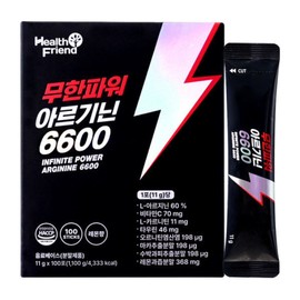 Product name / 무한파워 아르기닌 6600 100포(1박스) L아르기닌 비타민C 타우린 함유