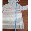 Charter Club Women's Size Small Charter Club Striped Hooded Sweater