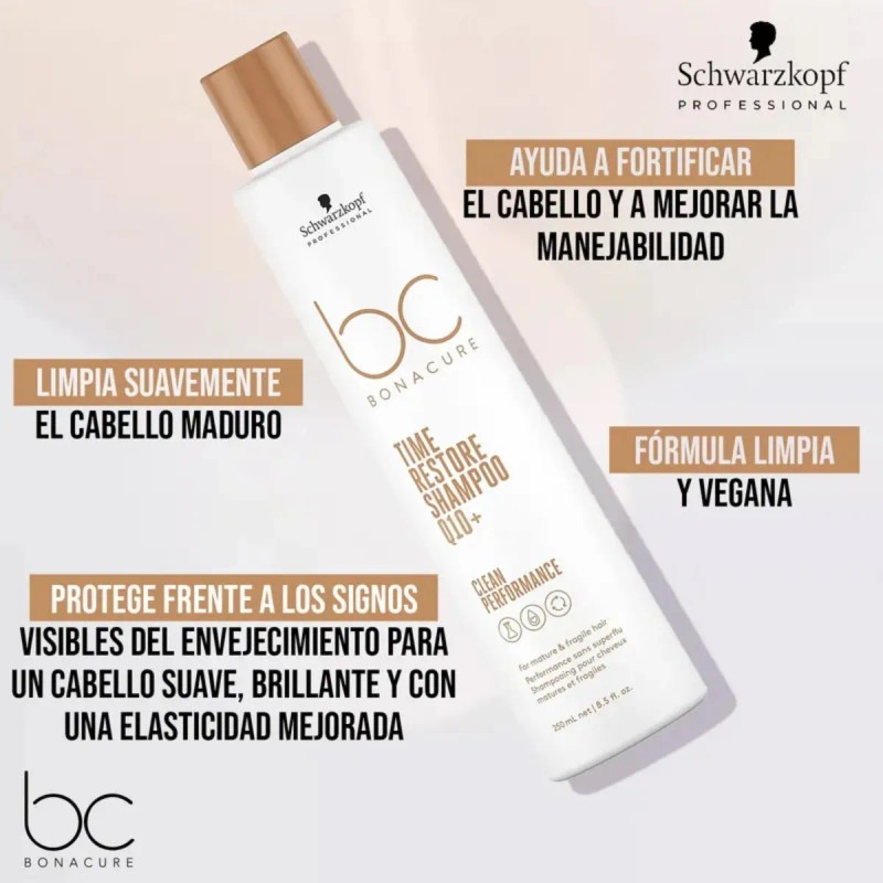 Schwarzkopf New Shampoo Time Restore Q10+ X250ml