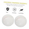 BIUDECO 5pcs Softball Training Balls Lightweight DIY Baseballs for Practice