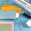 JSMTKJ 4 Fundas para Gafas de Cuero PU Suave, Estuche