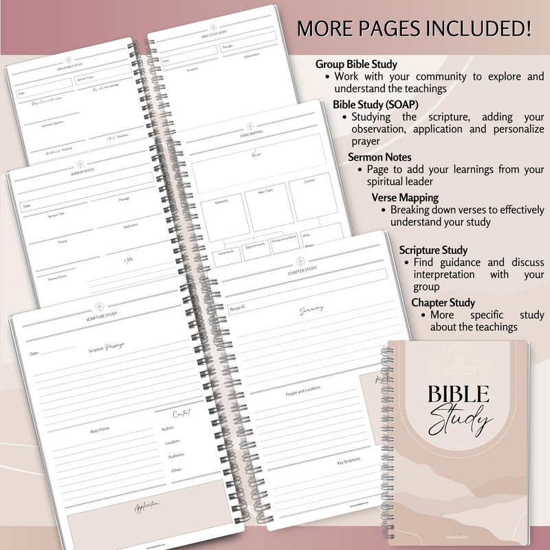 Bible Study Guide: Reflect on God’s Word with Comprehensive Study