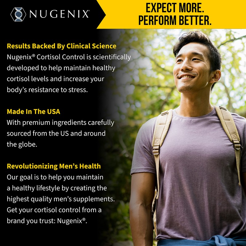 Nugenix Cortisol Control - Cortisol Manager and Adrenal Support Supplement
