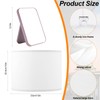 White Linen Lamp Shade,Drum lamp shade for table lamps 13"
