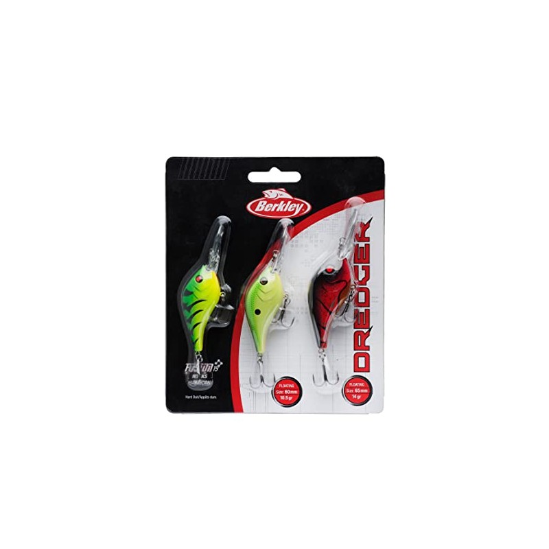 Berkley Dredger Floating Diving Crankbait for Perch, Pike, Zander and