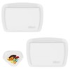 2 Pieces Pill Organizer Reusable Pocket Pill Case Portable Open