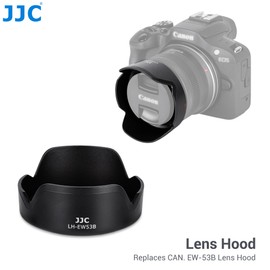 JJC Shade Reversible Tulip Flower Hood for Canon RF-S 10-18mm f/4.5-6.3 IS STM Lens – Replaces Canon EW-53B (49mm)