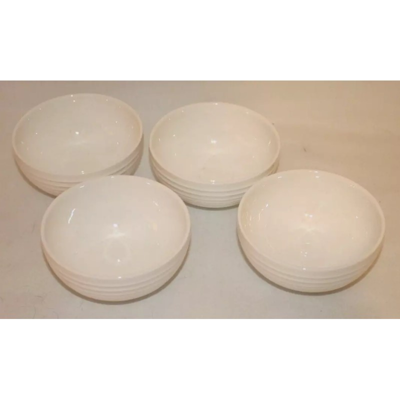 Mikasa Ciara White Bone China 4 1/2" Small Fruit Bowls
