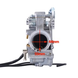 SVKCAR HSR42 Carburetor for Evo Evolution Twin Cam Dyna Road King Sportster 883 1200 Electra Road Super Tour Wide Glide Softail TM42-6 HSR 42MM Carb