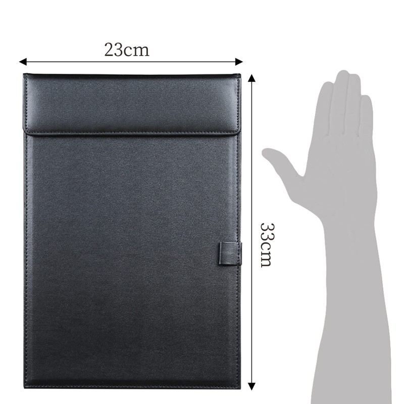 SENUN Binder a4 Clipboard, A4, Business, High Quality, Leather, Clip,